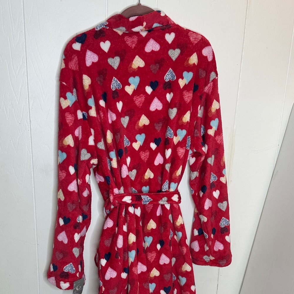 Pj Couture Vibrant Heart Patterned Robe - Picture 12 of 12